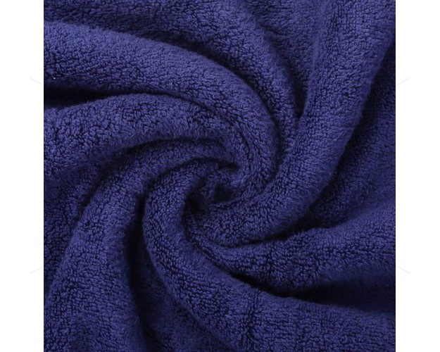 Bath Towel 500 GSM, Luxury Zero Twist Naturally Cotton Yarn, Extra Large, Elegantly Plush (Pack of 1 Bath Towel, Navy Blue), Allure [T1001]
