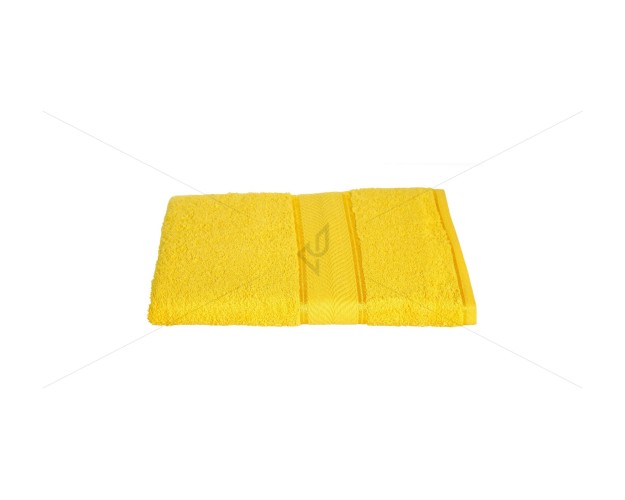 Bath Towel 450 GSM, Premium 100%-Cotton, Soft, Highly Absorbent, 450 GSM (Pack of 1 Bath Towel, Vibrant Yellow), Elegance [T1018]