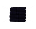 Hand Towel 450 GSM, Premium 100% Cotton, Soft, Highly Absorbent, (4 Pcs Hand Towel Set, Navy Blue), Elegance [T1031]