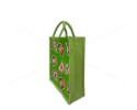 Multi Utility Canvas Lunch Bag - Random Color Butterfly Print with Zipper (12 X 5 X 14 inches)