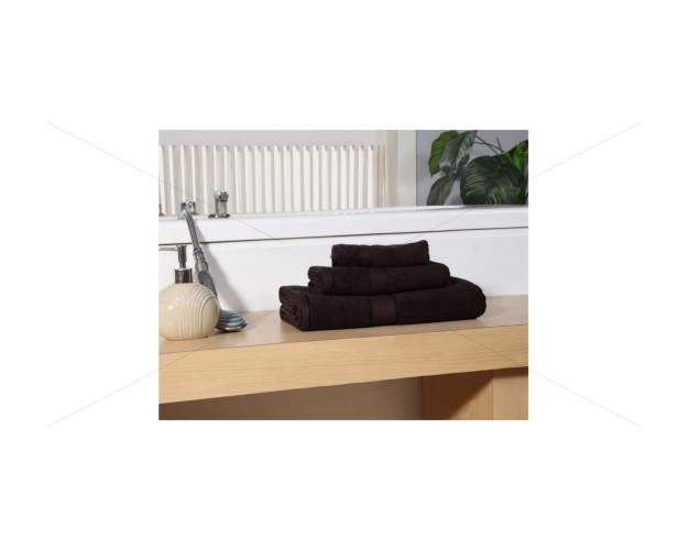 3 Pc Towel 500 GSM, Premium, 100% Natural Ring-Spun Double ply Cotton Yarn, Soft, Extra Absorbent & Durable, Quick-Dry (3 Pcs Towel Set, Chocolate Brown), Elysian [T1047]