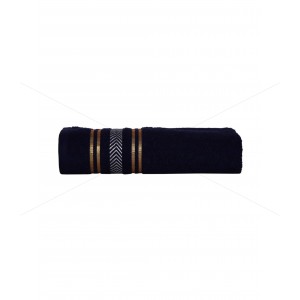 Bath Towel 400 GSM, Premium, Extra Light Weight Soft, Absorbent, Durable, Reasonable, Quick Dry, 100% Ring-Spun Cotton Yarn, (Pack of 1 Bath Towel, Navy Blue), Essence [T1063]