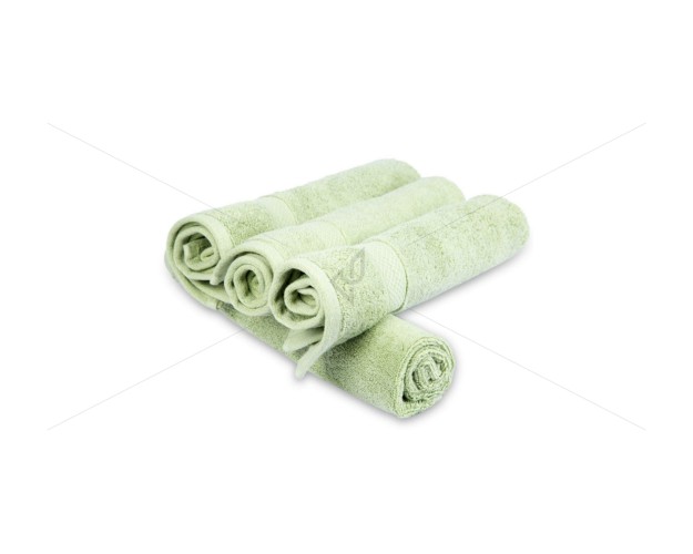 Hand Towel 600 GSM, Premium Luxury - 100% Natural Ring-Spun Double Ply Cotton Yarn, Soft, Extra Absorbent & Durable, Quick-Dry, (4 Pcs Hand Towel Set, Sage Green), Opulence [T1079]