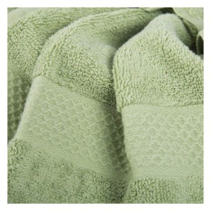 Face Towel 600 GSM, Premium Luxury - 100% Natural Ring-Spun Double Ply Cotton Yarn, Soft, Extra Absorbent & Durable, Quick-Dry, (6 Pcs Face Towel Set, Sage Green), Opulence [T1084]