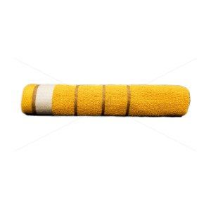 Premium - 100% Natural Ring-Spun Finest Cotton Yarn, Extra Absorbent & Durable, Quick-Dry, Reasonable (Pack of 1 Bath Towel, Teal Yellow), Joy [T1096]