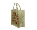 Multi Utility Lunch Bag - Cutlery Print with Zipper (10 X 5 X 11 inches)