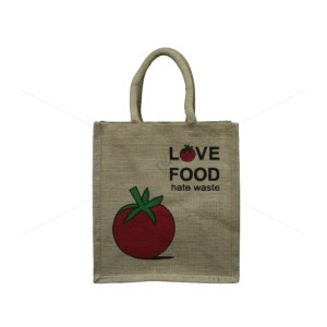 Bulk Buying - Multi Utility Lunch Bag - Love Food Print with Zipper (11 X 5 X 10 inches)