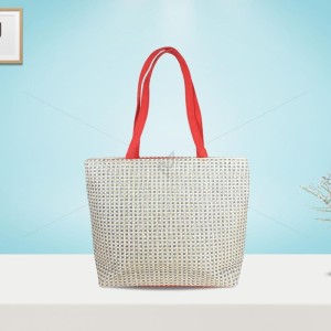 Designer Jute Handbag - An appealingly handcrafted jute handbag with an enchanting designs (16 x 12 inches)