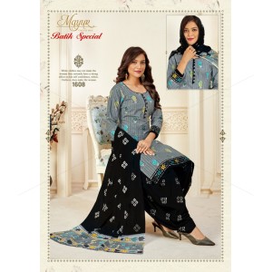 Majestic Batik Cotton Unstitched Dress Material