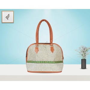 Designer Jute Handbag - An exceptionally designed multi-purpose jute handbag (16 x 12 inches)