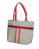 Designer Jute Handbag - An awesome handcrafted multi utility jute handbag with outer zipper(16 x 12 inches)