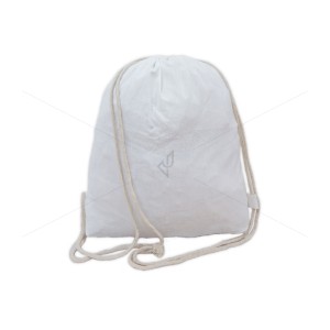 Sturdy Backpack - A starry jute backpack white in colour (16 x 18 inches )