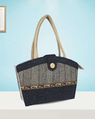 Hand Bag - A stylish handbag, with magnetic closer and zipper (14 x 4 x 11 inches)