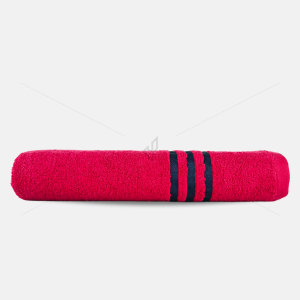 Zero Twist - Bath Towel, 400 GSM (1 Bath Towel, Red) [T1101]