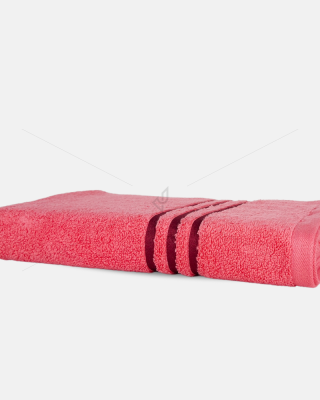 Zero Twist - Bath Towel, 400 GSM (1 Bath Towel, Peach) [T1102]