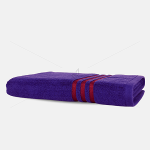 Zero Twist - Bath Towel, 400 GSM (1 Bath Towel, Violet Blue) [T1103]