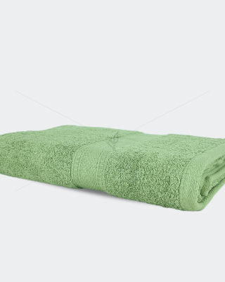 Solid Dobby - Bath Towel, 580 GSM (1 Bath Towel, Sage Green) [T1145]