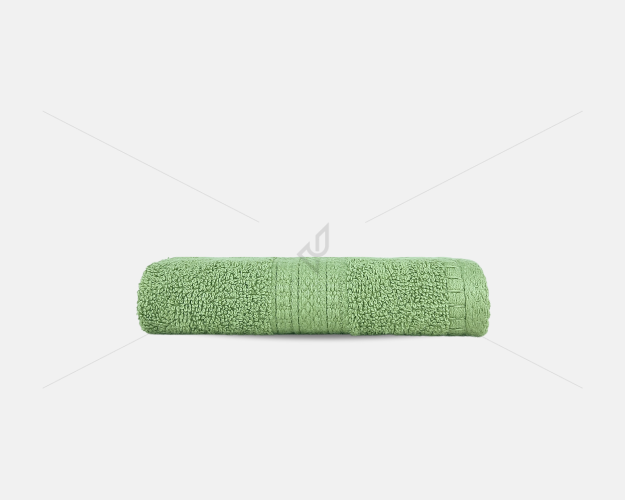 Solid Dobby - Face Towel, 580 GSM (1 Face Towel, Sage Green) [T1155]