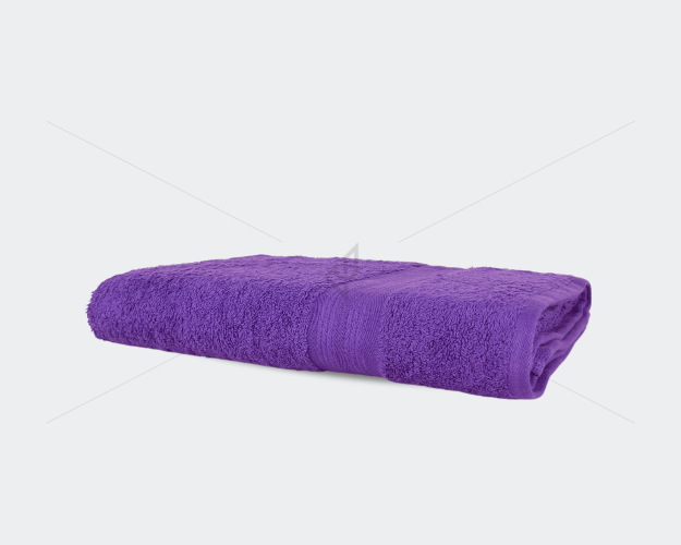 Solid Dobby - Bath Towel, 500 GSM (1 Bath Towel, Violet) [T1130]