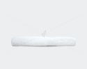 Solid Dobby - Bath Towel, 500 GSM (1 Bath Towel, White) [T1133]