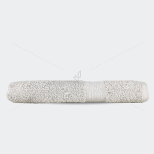 Solid Dobby - Bath Towel, 500 GSM (1 Bath Towel, Light Grey) [T1134]