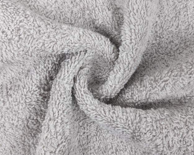Solid Dobby - Hand Towel, 500 GSM (1 Hand Towel, Light Grey) [T1139]