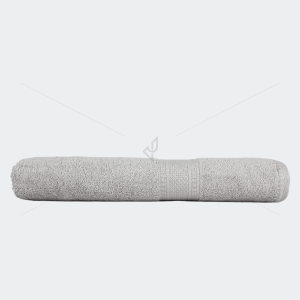 Solid Dobby - Bath Towel, 580 GSM (1 Bath Towel, Light Grey) [T1148]