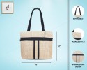 Doublet - A silky combo of 2 jute handbags - CB032