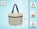 Doublet - A versatile combo of 2 jute handbags - CB033