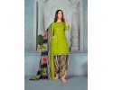 Classy Cotton Unstitched Dress Material - W1152