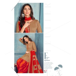 Classy Cotton Unstitched Dress Material - W1153